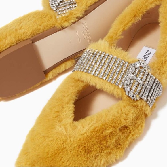*Last one* JIMMY CHOO Krista Faux Fur Pumps (NEW) - Picture 8 of 13